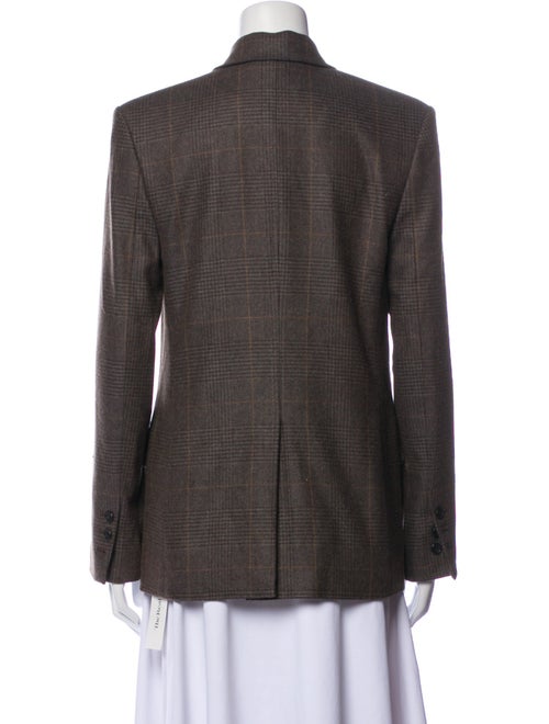 A.L.C. Wool Plaid Print Blazer