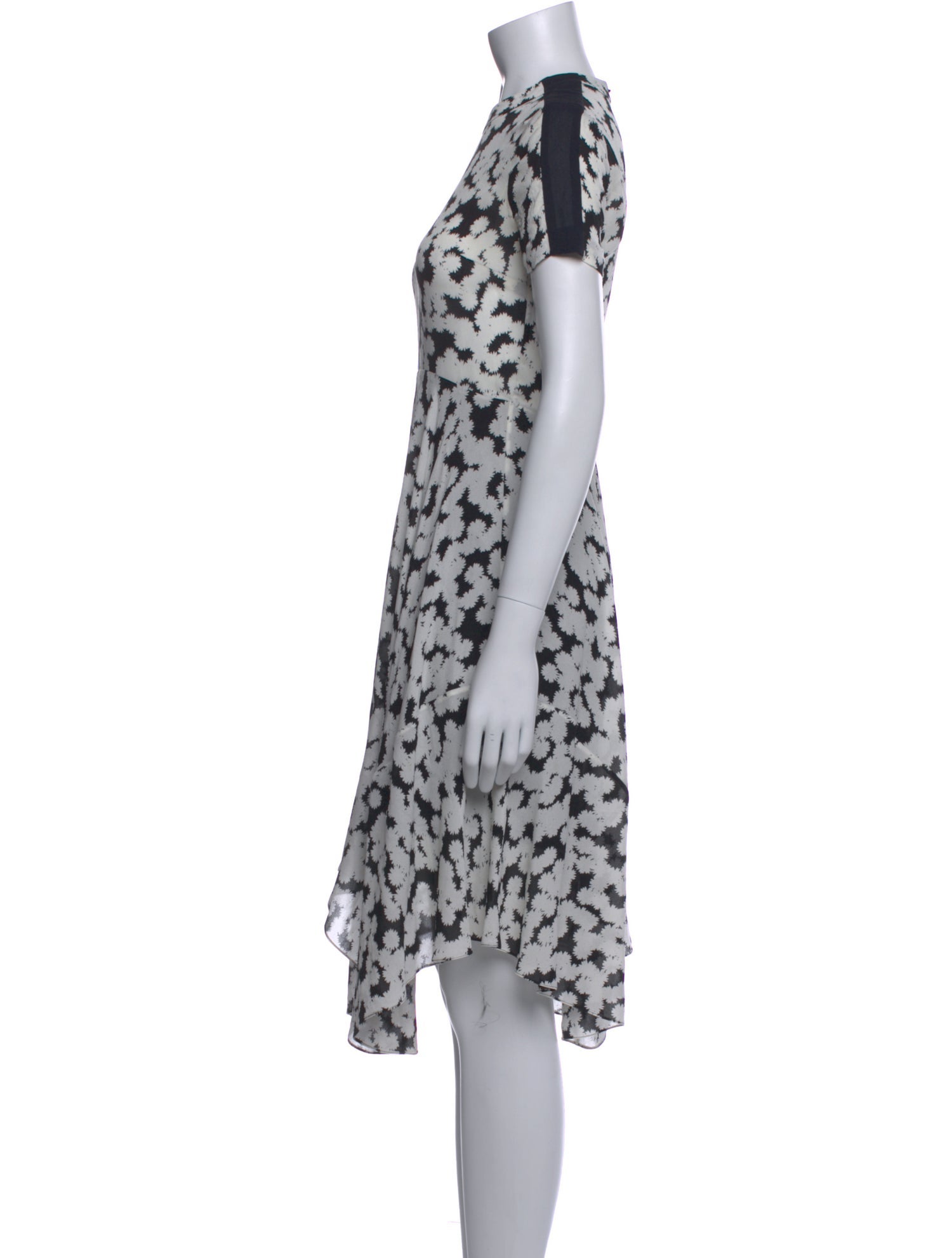 A.L.C. Silk Midi Length Dress