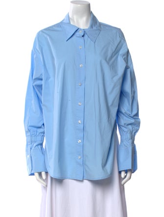 A.L.C. Long Sleeve Button-Up Top