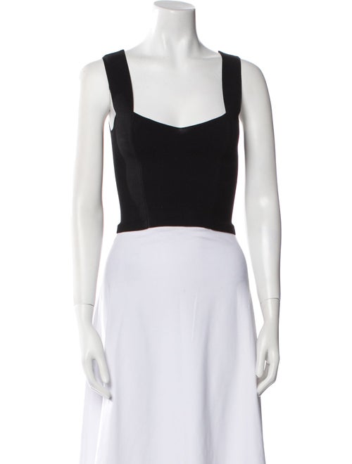 A.L.C. Square Neckline Sleeveless Crop Top