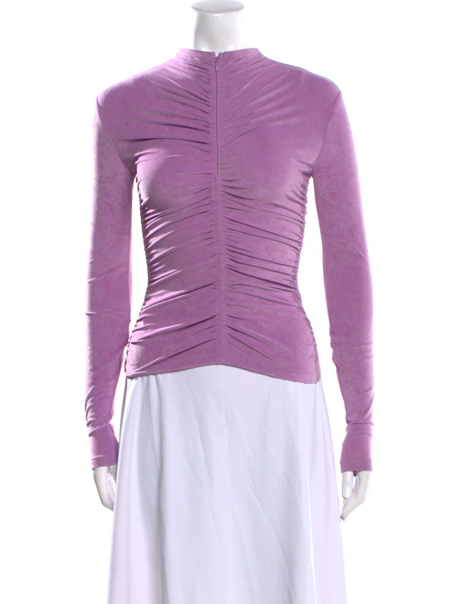 A.L.C. Mock Neck Long Sleeve Sweatshirt