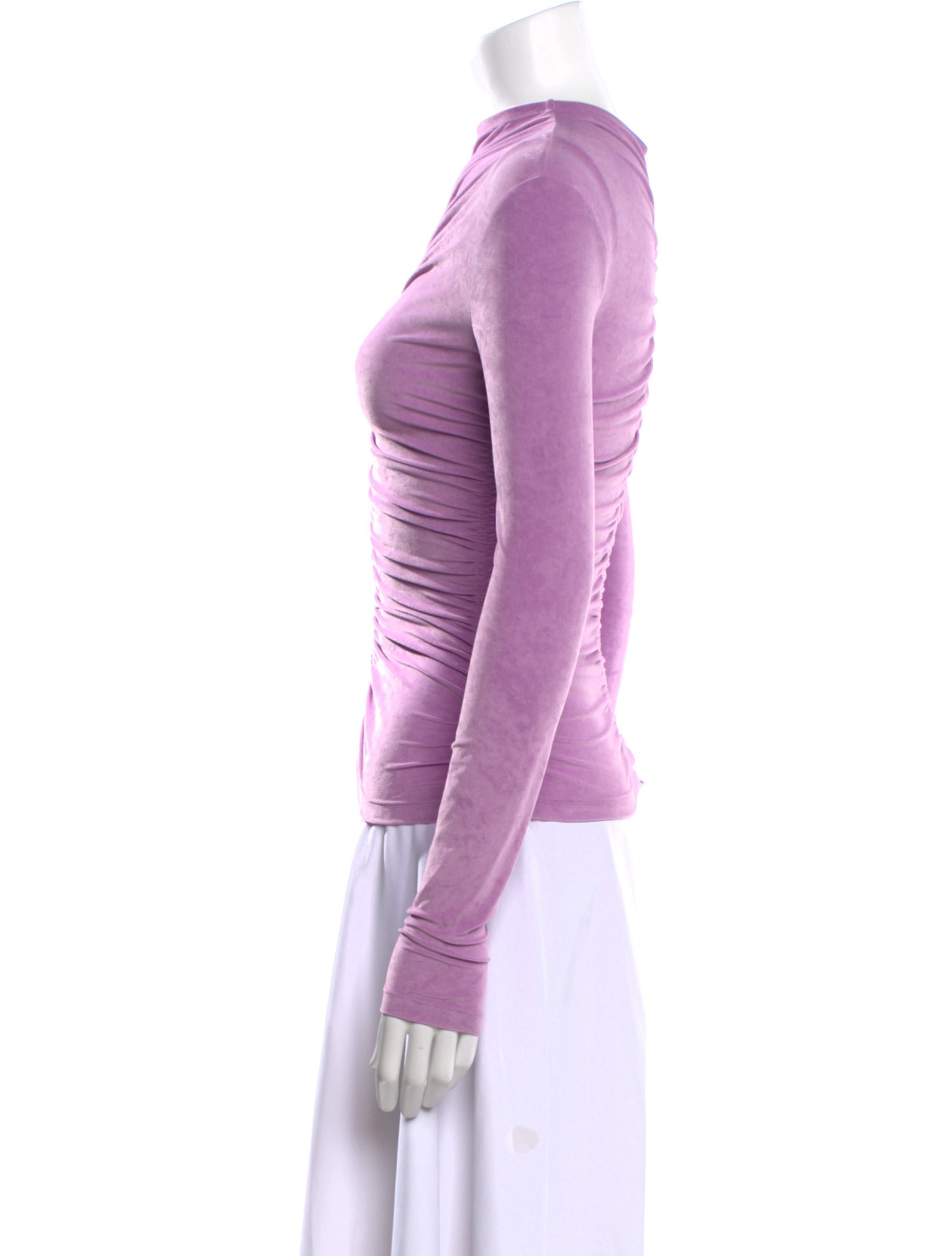 A.L.C. Mock Neck Long Sleeve Sweatshirt