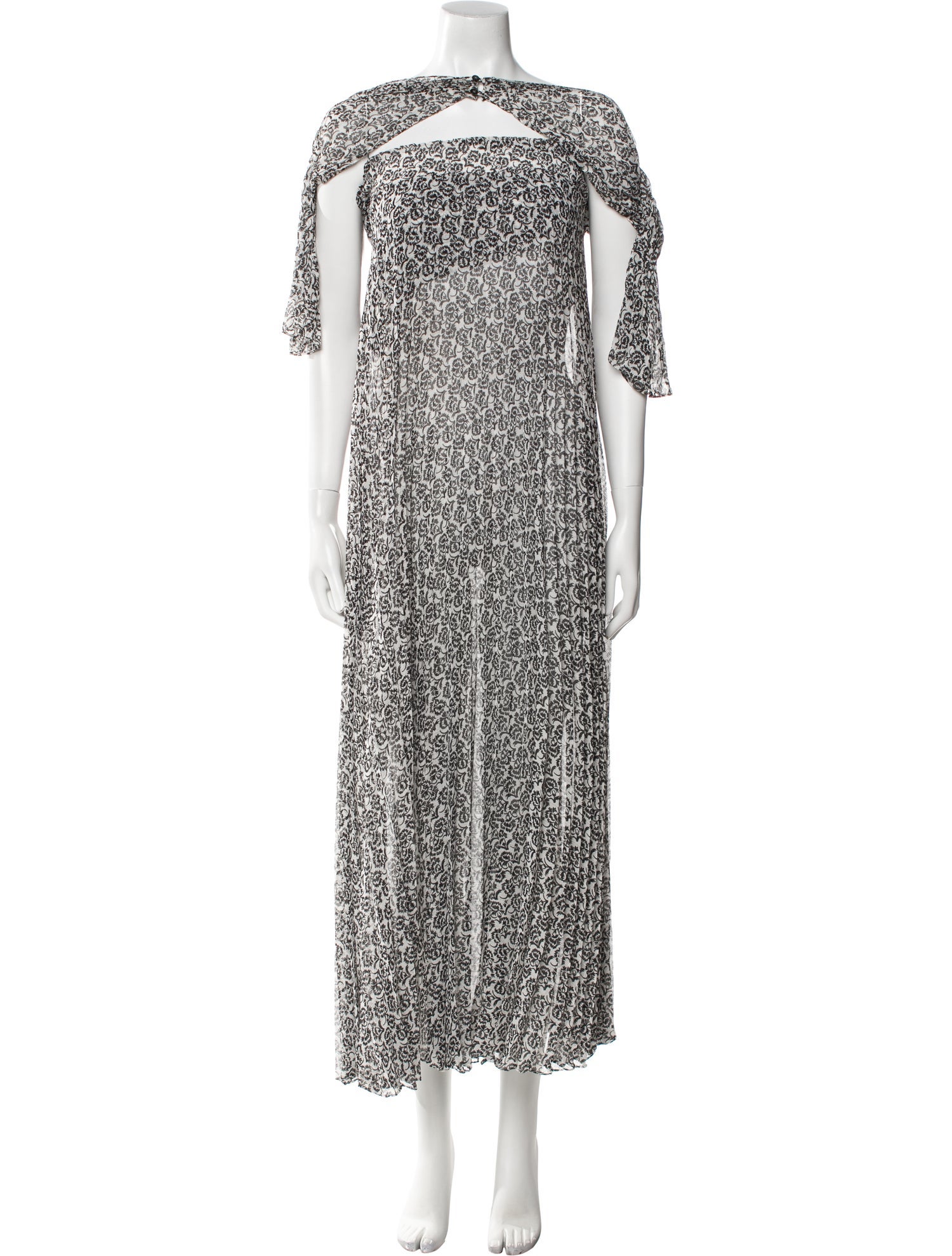 A.L.C. Printed Long Dress w/ Tags