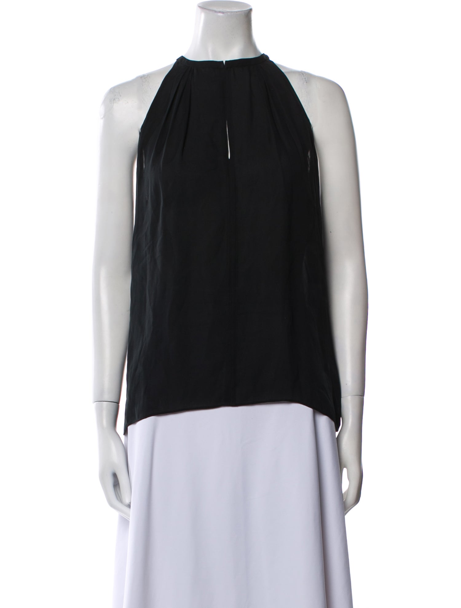 A.L.C. Silk Halterneck Blouse