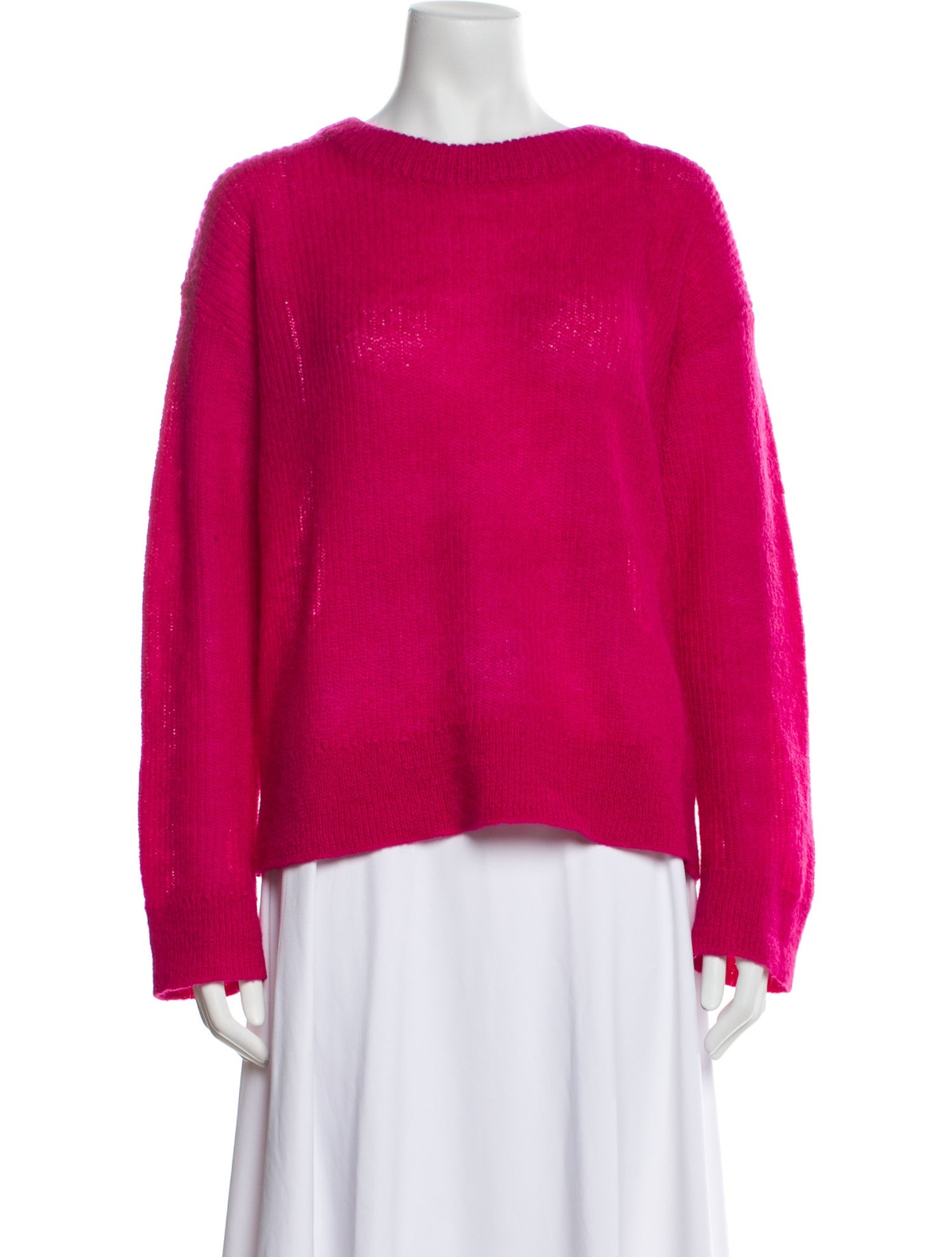 A.L.C. Kid Mohair Bateau Neckline Sweater