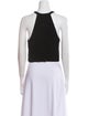 A.L.C. Halterneck Sleeveless Crop Top