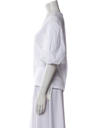 A.L.C. Scoop Neck Three-Quarter Sleeve T-Shirt