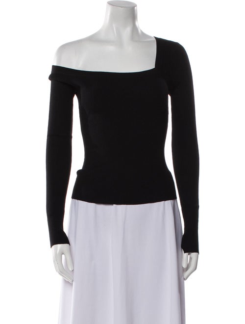 A.L.C. Merino Wool Off-The-Shoulder Top