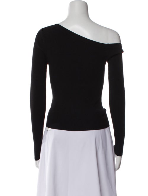 A.L.C. Merino Wool Off-The-Shoulder Top