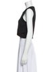 A.L.C. Crew Neck Sleeveless Crop Top