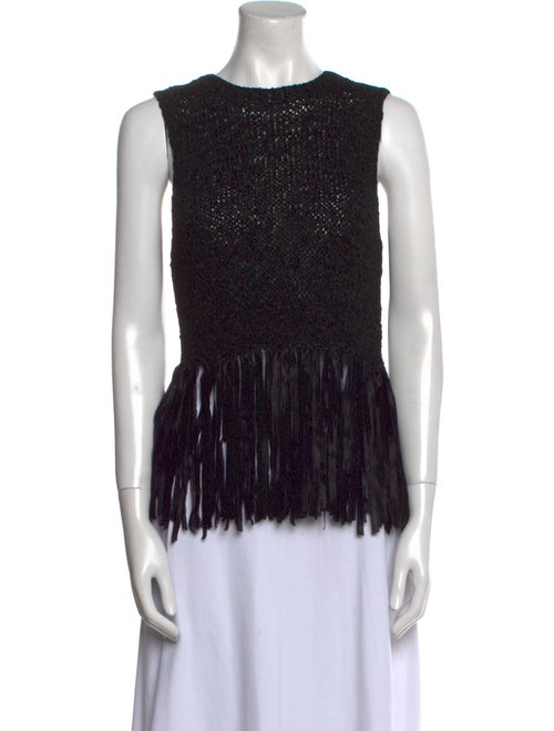 A.L.C. Crew Neck Sleeveless Top