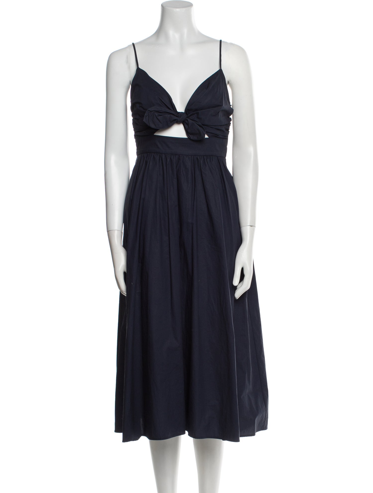 A.L.C. V-Neck Midi Length Dress