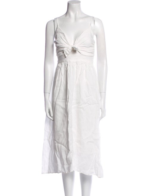 A.L.C. Linen Midi Length Dress