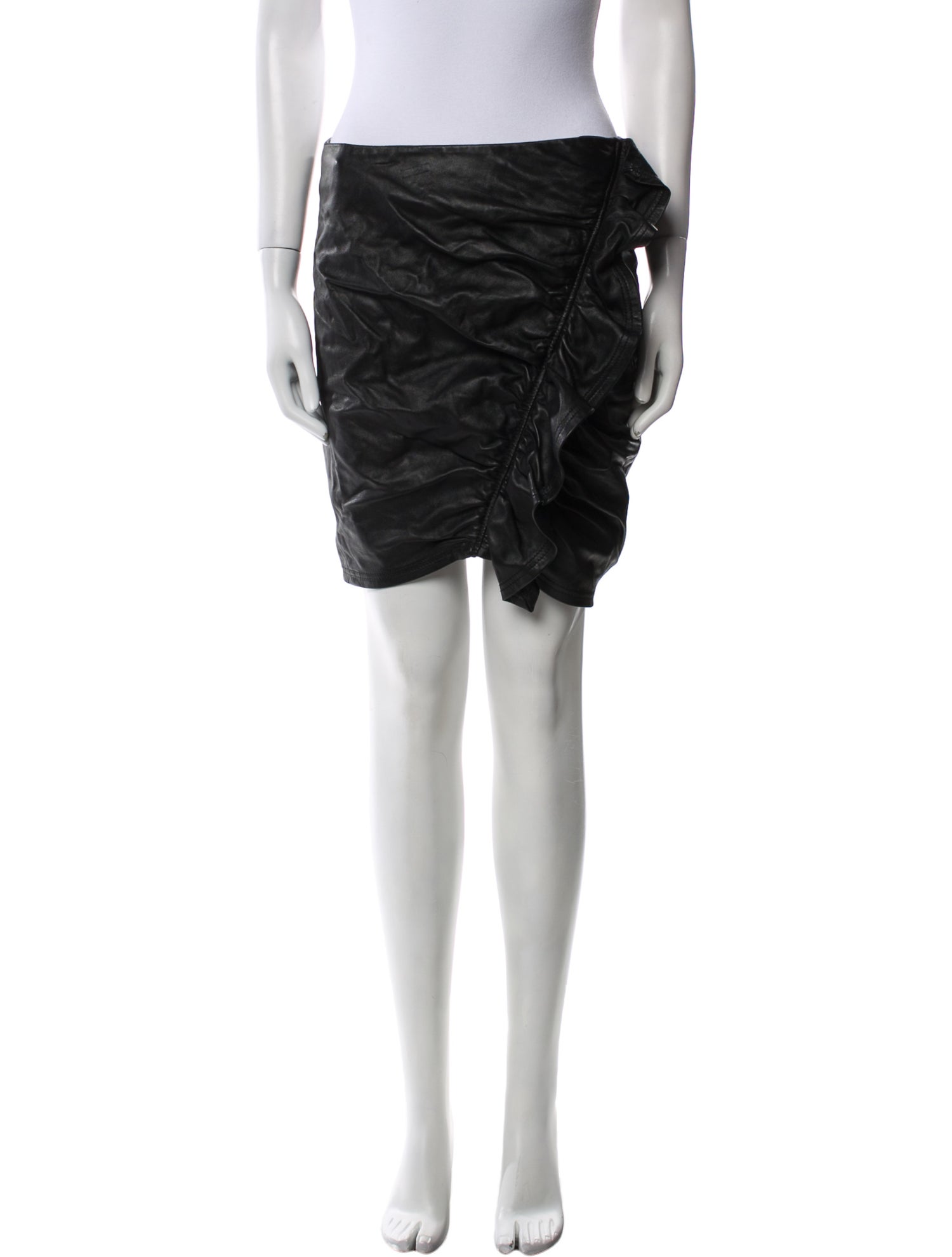 A.L.C. Lamb Leather Mini Skirt w/ Tags