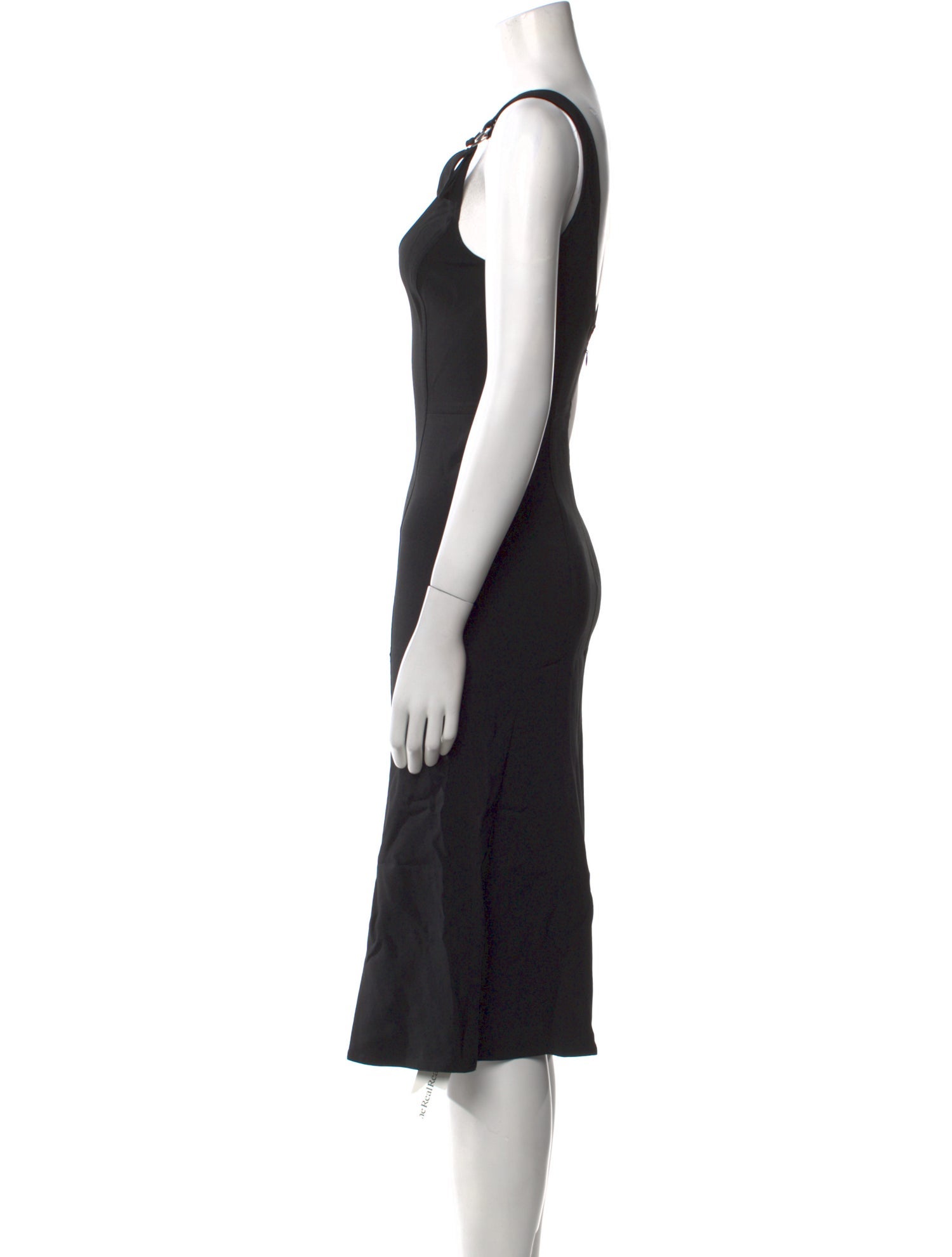 A.L.C. Scoop Neck Midi Length Dress