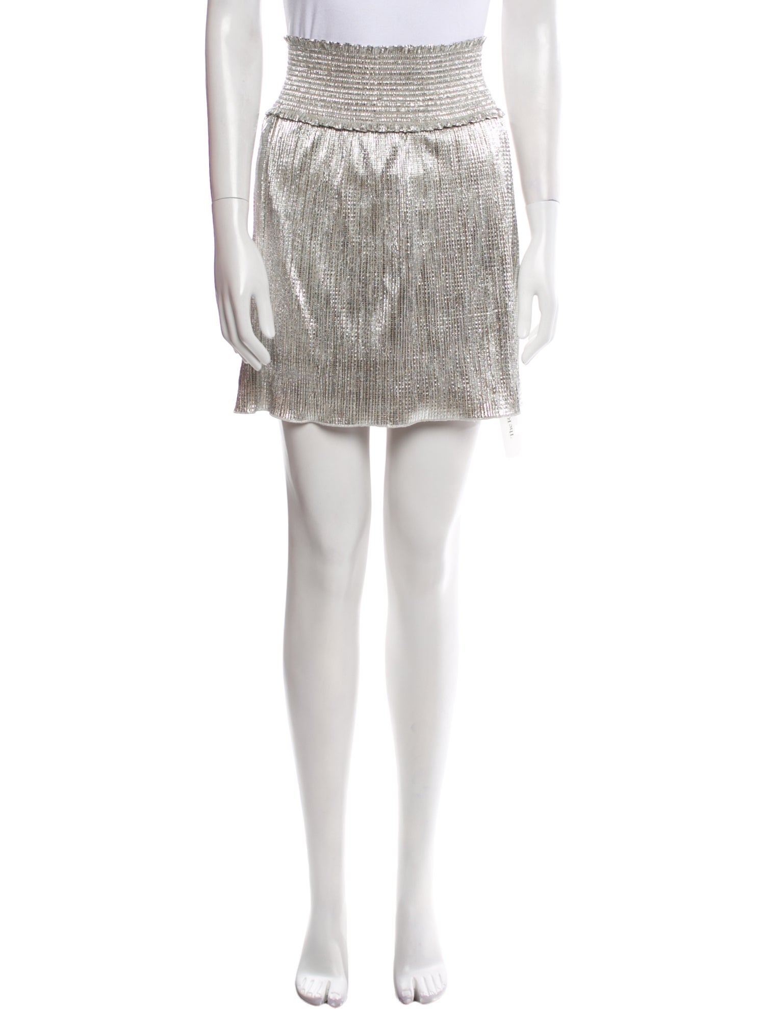 A.L.C. Ruffle Embellishment Mini Skirt