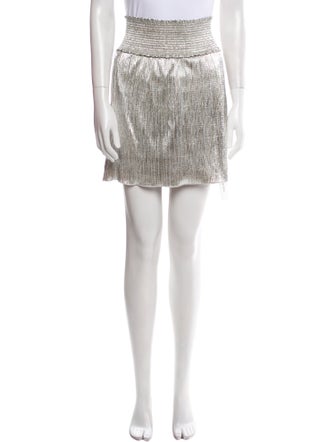 A.L.C. Ruffle Embellishment Mini Skirt