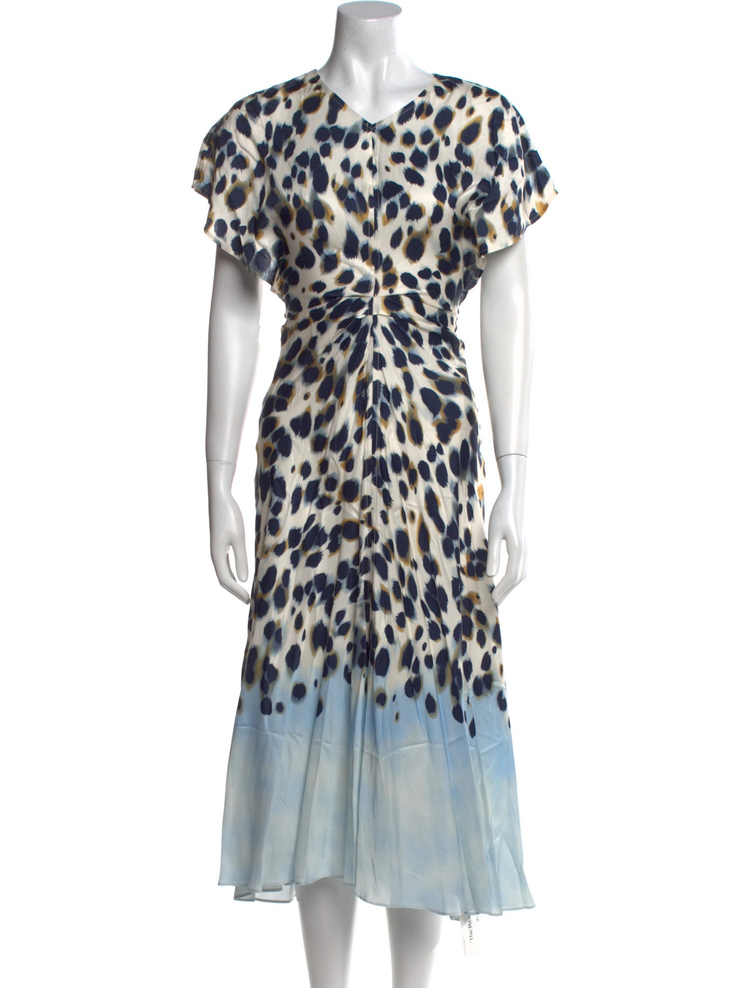 A.L.C. Animal Print Midi Length Dress w/ Tags