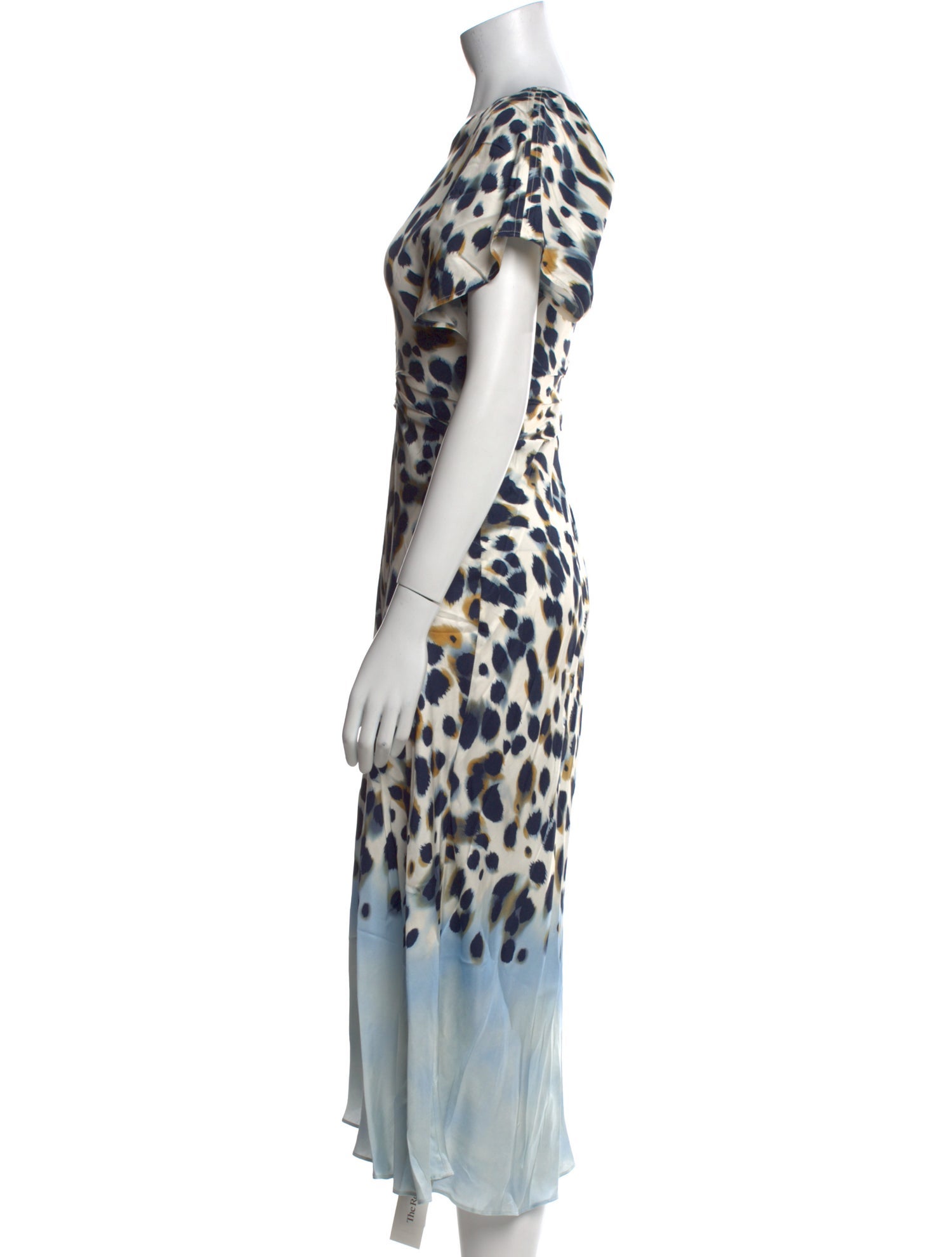 A.L.C. Animal Print Midi Length Dress w/ Tags