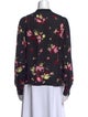 A.L.C. Silk Floral Print Blouse
