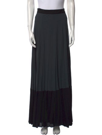 A.L.C. Pleated Accents Long Skirt