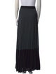 A.L.C. Pleated Accents Long Skirt