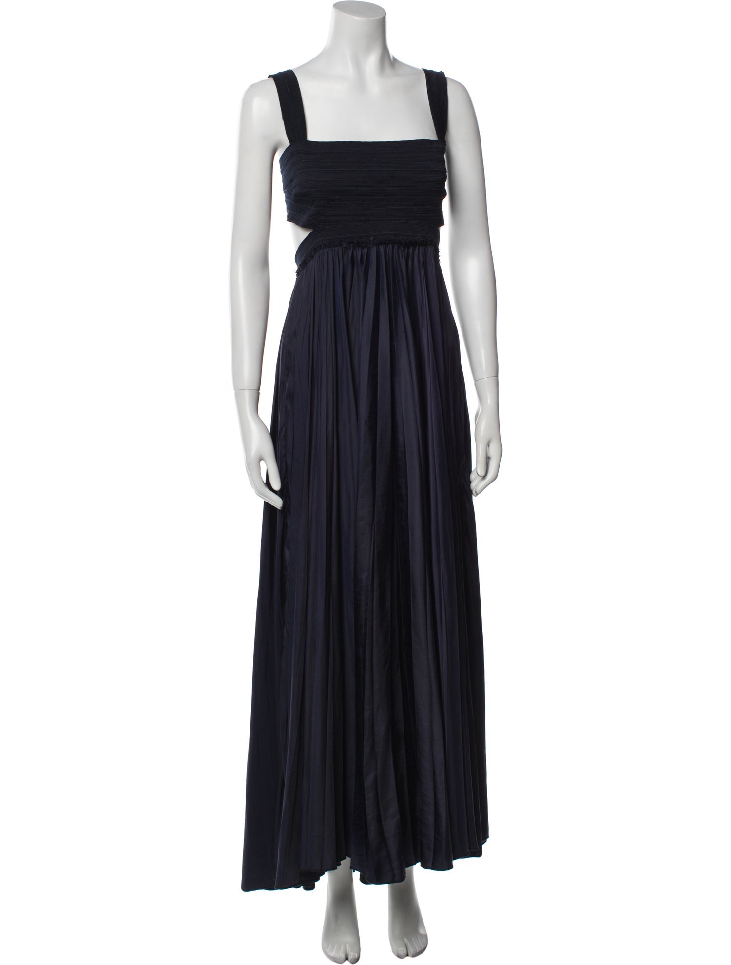 A.L.C. Square Neckline Long Dress