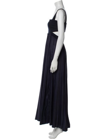 A.L.C. Square Neckline Long Dress