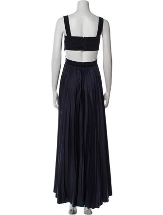 A.L.C. Square Neckline Long Dress