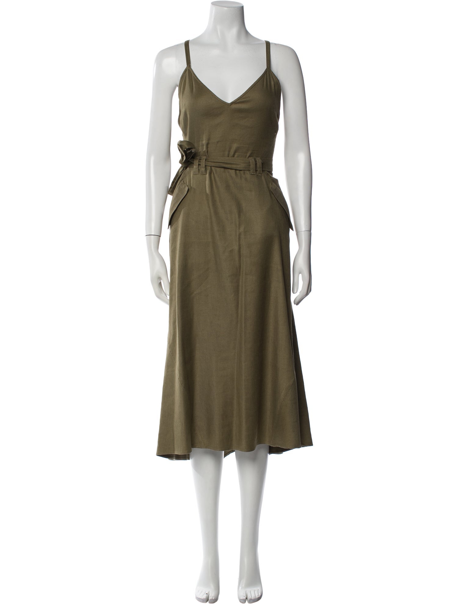 A.L.C. V-Neck Long Dress