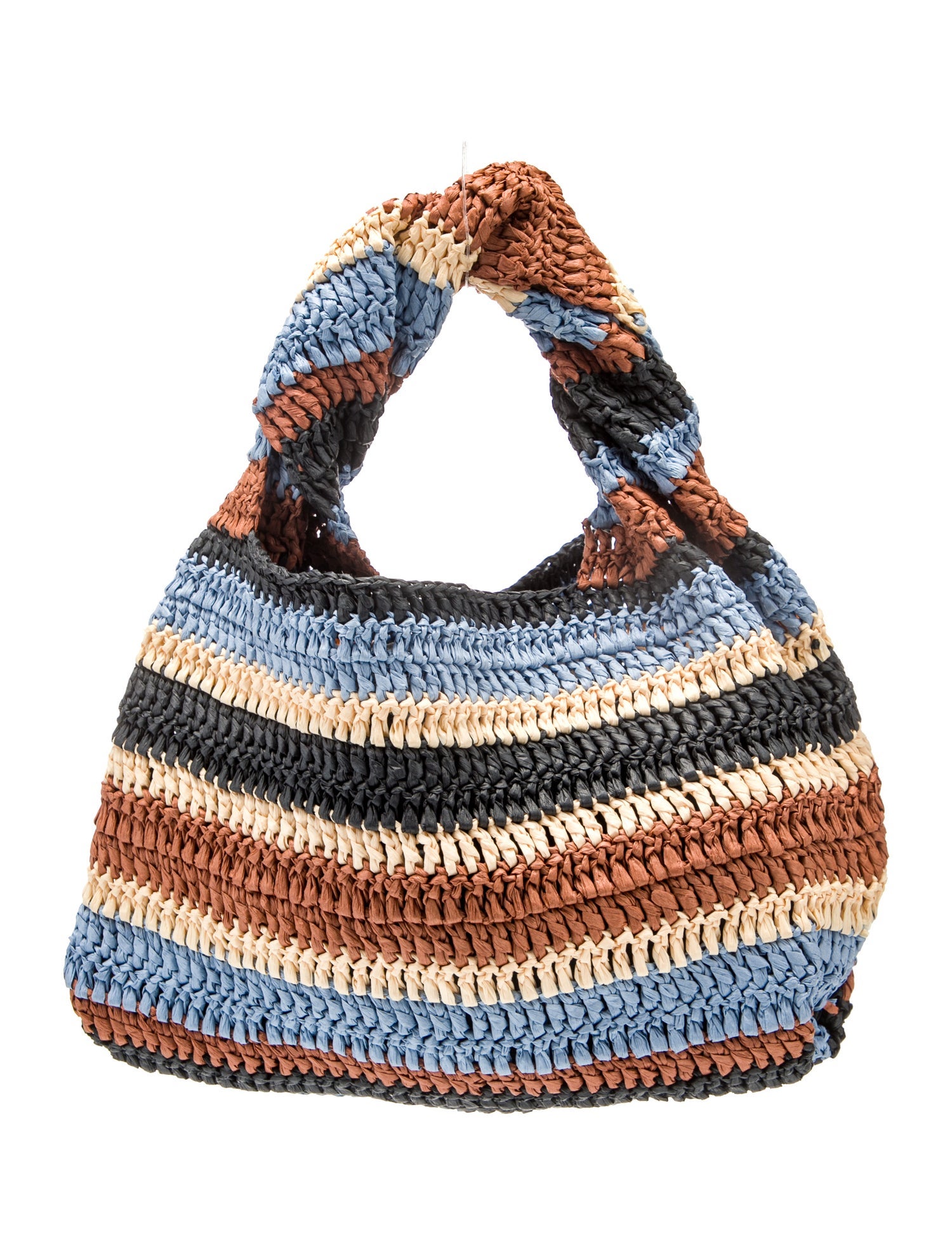 A.L.C. Raffia Top Handle Bag