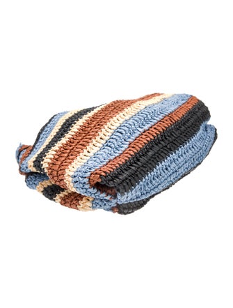 A.L.C. Raffia Top Handle Bag