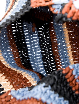 A.L.C. Raffia Top Handle Bag