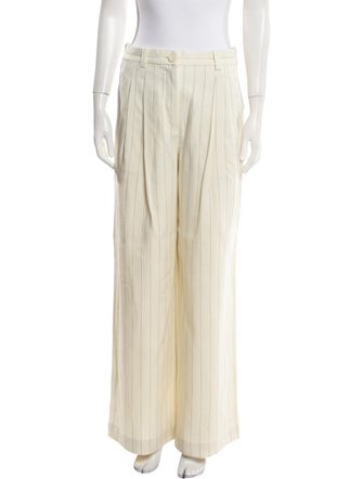 A.L.C. Striped Wide Leg Pants