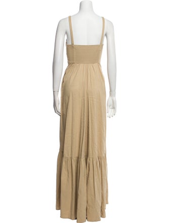 A.L.C. Square Neckline Long Dress