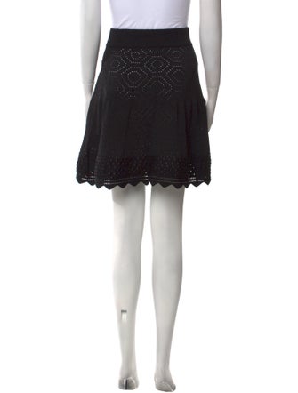 A.L.C. Eyelet Trim Mini Skirt