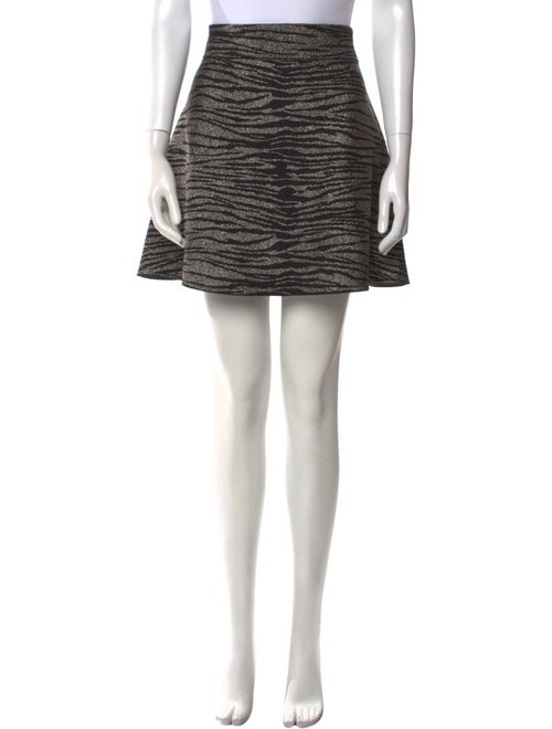 A.L.C. Striped Mini Skirt