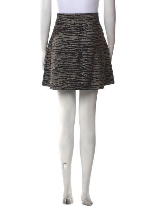 A.L.C. Striped Mini Skirt