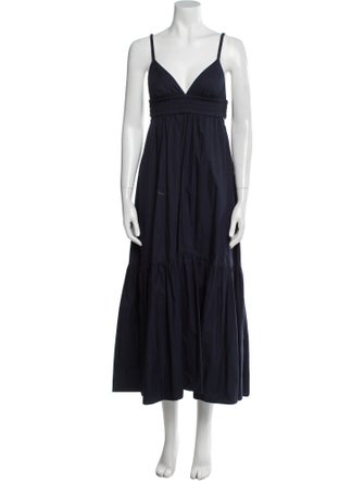 A.L.C. V-Neck Long Dress