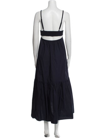 A.L.C. V-Neck Long Dress