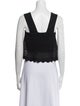 A.L.C. Square Neckline Sleeveless Crop Top