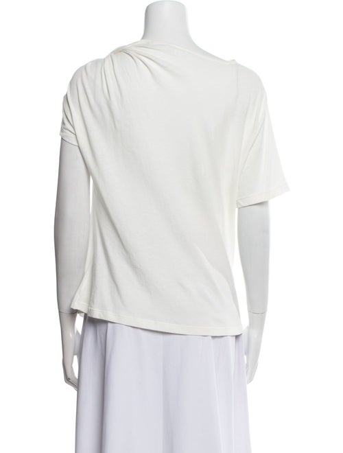 A.L.C. Cowl Neck Short Sleeve Blouse