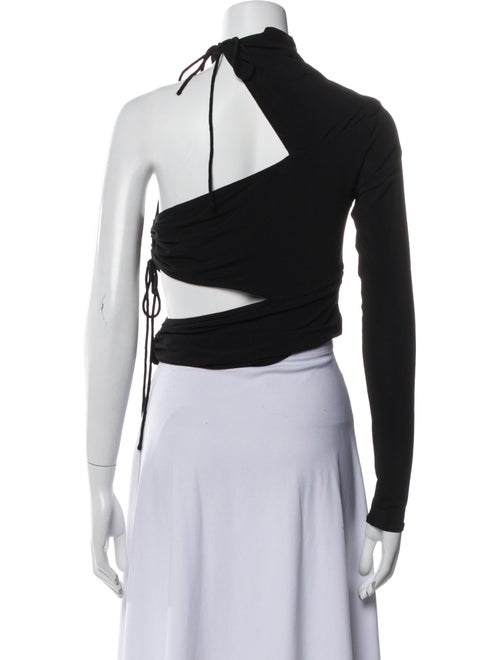 A.L.C. One-Shoulder Sleeveless Crop Top