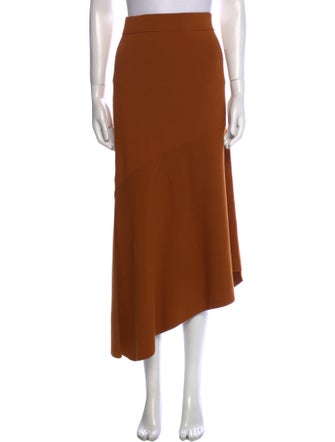 A.L.C. Ruffle Embellishment Midi Length Skirt