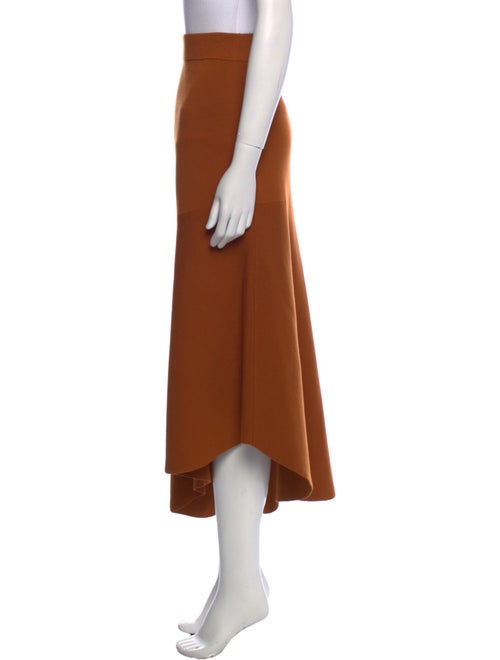 A.L.C. Ruffle Embellishment Midi Length Skirt