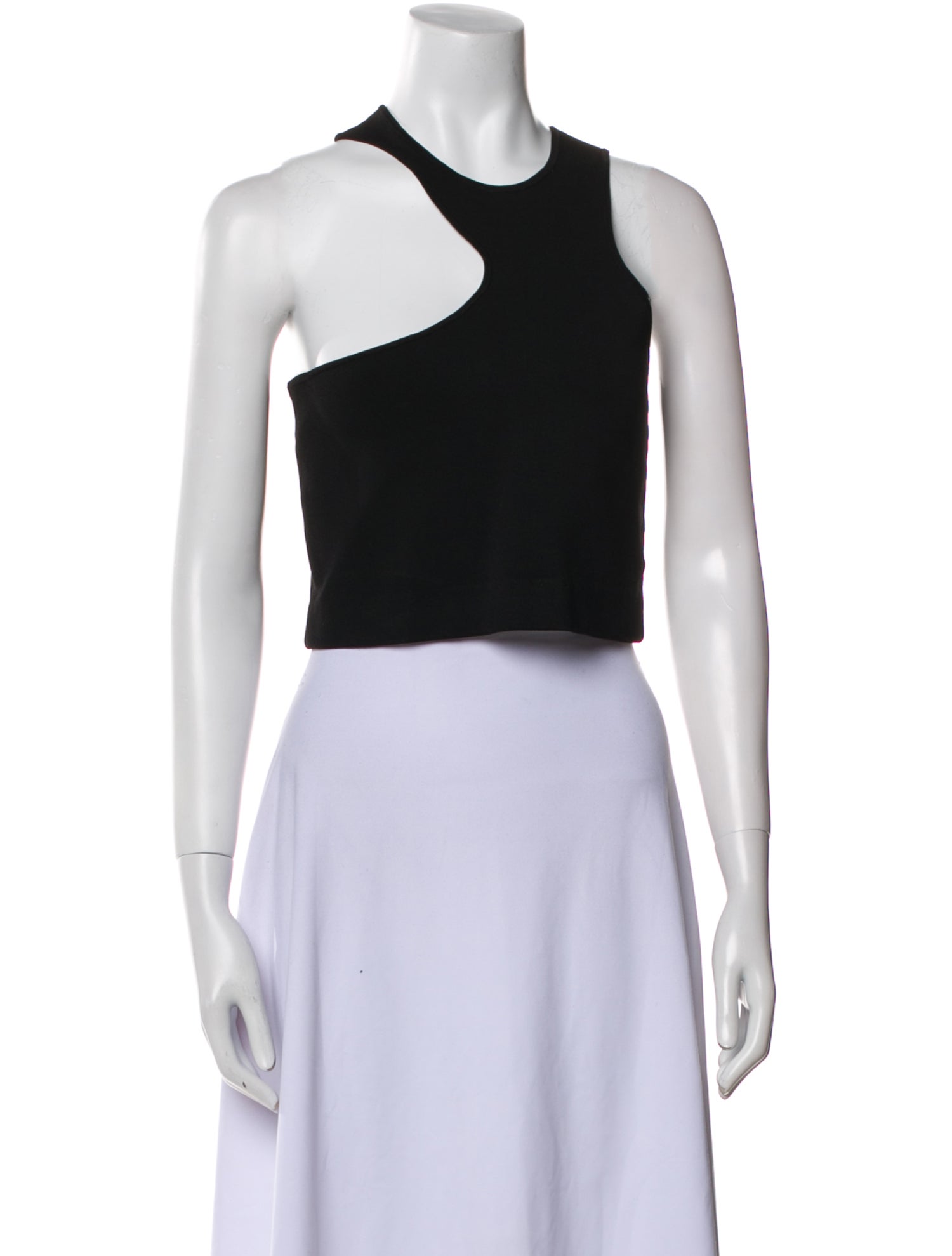A.L.C. Halterneck Sleeveless Crop Top