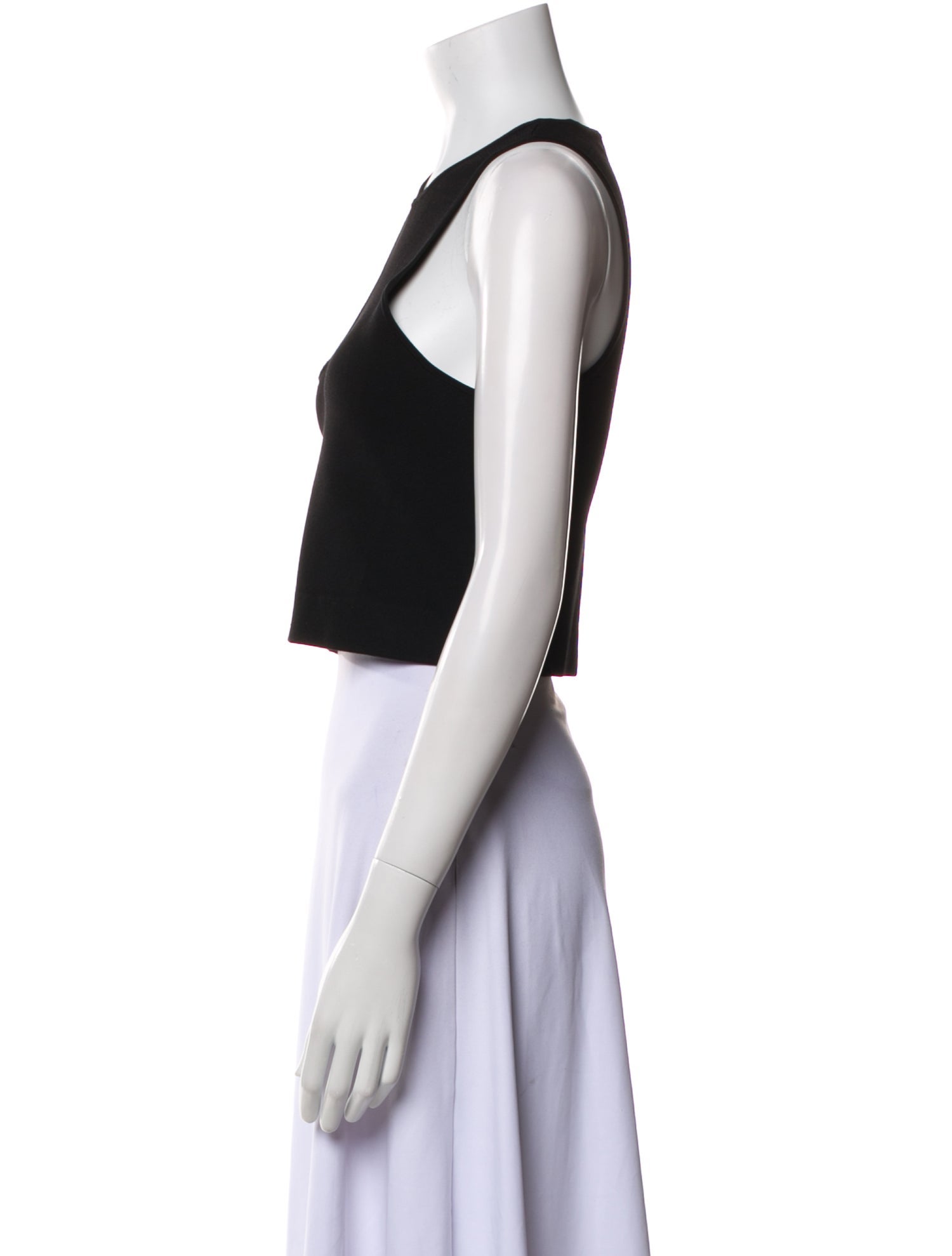 A.L.C. Halterneck Sleeveless Crop Top