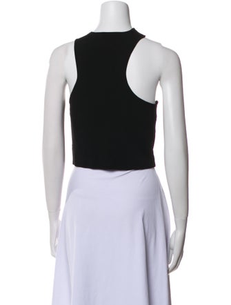 A.L.C. Halterneck Sleeveless Crop Top