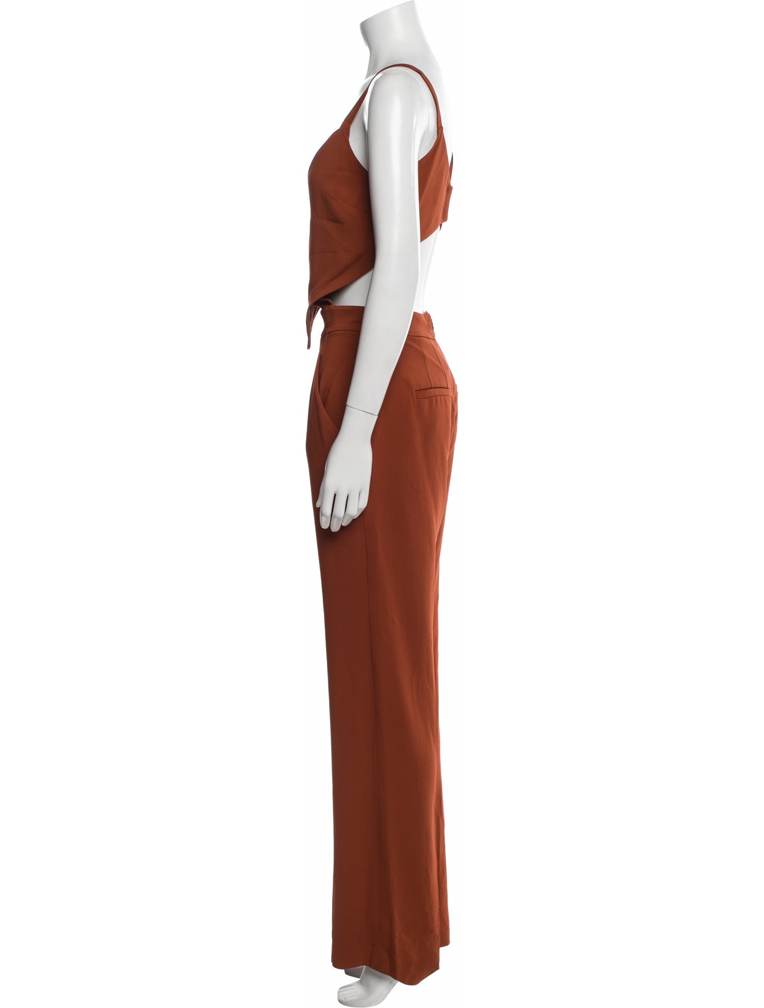 A.L.C. V-Neck Jumpsuit