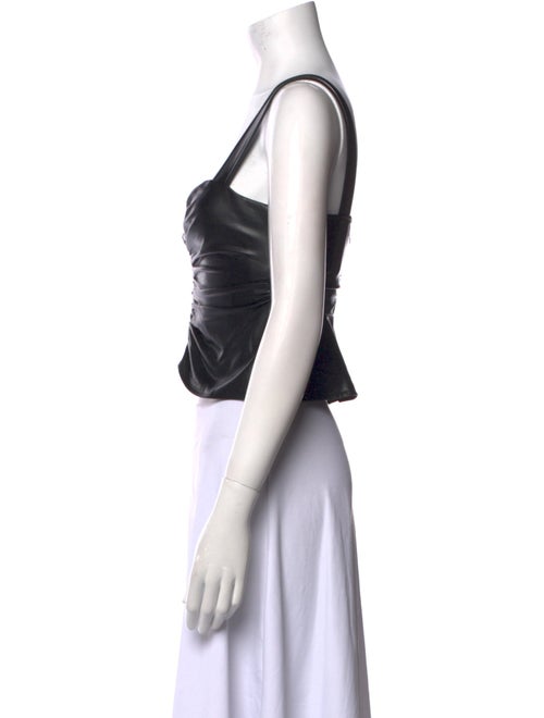 A.L.C. Square Neckline Sleeveless Crop Top